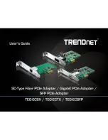 Preview for 1 page of TRENDnet TEG-ECSFP User Manual