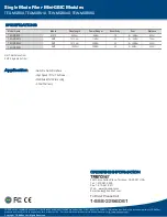 Preview for 2 page of TRENDnet TEG-GBS40 Specifications