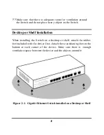 Preview for 12 page of TRENDnet TEG-S18TX User Manual