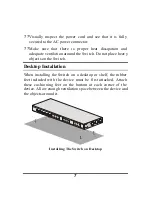 Preview for 13 page of TRENDnet TEG-S240TX - DATA SHEETS User Manual