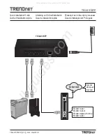 TRENDnet TEG-S51SFP Quick Installation Manual preview