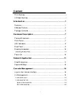 Preview for 4 page of TRENDnet TEG-S811Fi User Manual