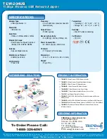 Preview for 2 page of TRENDnet TEW-204UB Specifications