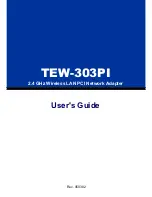 Preview for 1 page of TRENDnet TEW-303PI User Manual