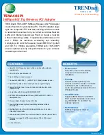 TRENDnet TEW-403PI Specifications preview