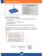 Предварительный просмотр 3 страницы TRENDnet TEW-432BRP - Wireless Router Quick Installation Manual