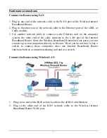 Предварительный просмотр 13 страницы TRENDnet TEW-432BRP - Wireless Router User Manual