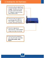 Preview for 4 page of TRENDnet TEW-435BRM - 54MBPS 802.11G Adsl Firewall M Quick Installation Manual