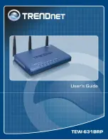 Preview for 1 page of TRENDnet TEW-631BRP User Manual