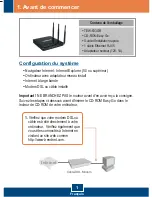 Предварительный просмотр 3 страницы TRENDnet TEW-633GR - Wireless Router (French) Manual D'Installation Rapide