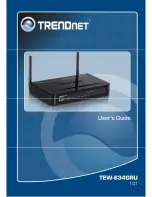 Предварительный просмотр 1 страницы TRENDnet TEW-634GRU User Manual