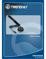 TRENDnet TEW-645UB User Manual preview