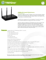 Preview for 1 page of TRENDnet TEW-691GR Specifications