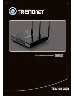 Предварительный просмотр 1 страницы TRENDnet TEW-692GR Quick Installation Manual