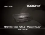 TRENDnet TEW-721BRM User Manual preview