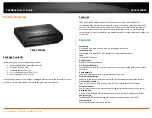 Предварительный просмотр 4 страницы TRENDnet TEW-721BRM User Manual