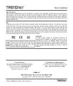 Предварительный просмотр 11 страницы TRENDnet TEW-722BRM Quick Installation Manual