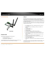 Preview for 3 page of TRENDnet TEW-726EC Quick Installation Manual