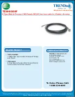 TRENDnet TEW-8000F Datasheet preview