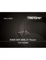 TRENDnet TEW-816DRM User Manual preview