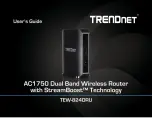 TRENDnet TEW-824DRU User Manual предпросмотр