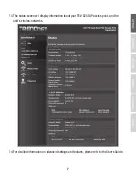 Preview for 9 page of TRENDnet TEW-825DAP(V1) Quick Installation Manual