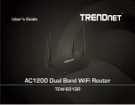 Предварительный просмотр 1 страницы TRENDnet TEW-831DR User Manual