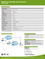 Preview for 2 page of TRENDnet TEW-AO08O Specifications