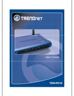 Preview for 1 page of TRENDnet TEW-P21G User Manual