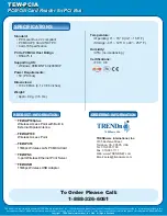 Preview for 2 page of TRENDnet TEW-PCIA Specifications