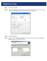 Preview for 12 page of TRENDnet TEW-PS1U Frequently Asked Questions Manual