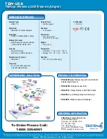 Preview for 2 page of TRENDnet TEW-USB Specifications