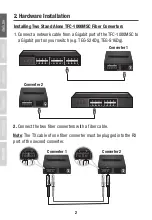 Preview for 4 page of TRENDnet TFC-1000MSC D1 Quick Installation Manual