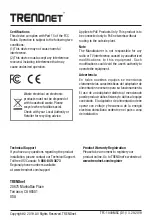 Preview for 9 page of TRENDnet TFC-1000MSC D1 Quick Installation Manual