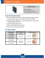 Preview for 3 page of TRENDnet TFC-1000MSC Quick Installation Manual