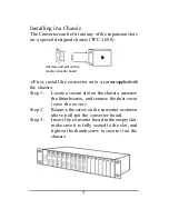 Предварительный просмотр 7 страницы TRENDnet TFC-110 Quick Installation Manual