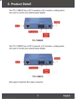 Preview for 4 page of TRENDnet TFC-110MSCE User Manual