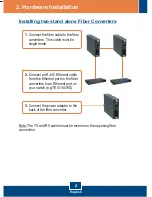 Preview for 4 page of TRENDnet TFC-110S15I - Media Converter - External Quick Installation Manual