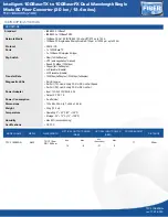 Preview for 2 page of TRENDnet TFC-110S20D5i Datasheet