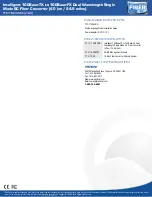 Preview for 3 page of TRENDnet TFC-110S40D3i Datasheet