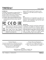 Preview for 34 page of TRENDnet THA-103AC Quick Installation Manual