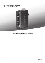 Preview for 1 page of TRENDnet TI-G50 Quick Installation Manual