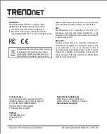 Preview for 18 page of TRENDnet TI-P6102 Quick Installation Manual