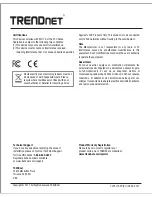 Preview for 9 page of TRENDnet TI-PF11SFP (V1) Quick Installation Manual