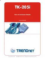 Preview for 1 page of TRENDnet TK-205i (Portuguese) Quick Installation Manual