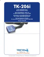 TRENDnet TK-206i Quick Installation Manual preview