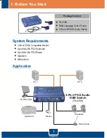 Preview for 3 page of TRENDnet TK-208K User Manual