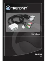 TRENDnet TK-214i User Manual preview