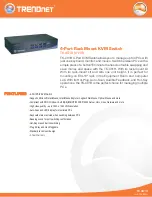 Preview for 1 page of TRENDnet TK-401R Datasheet