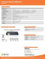 Preview for 2 page of TRENDnet TK-401R Datasheet